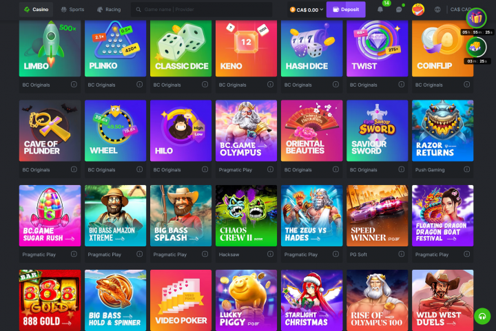 Explore the Exciting World of BC.Game Casino Club