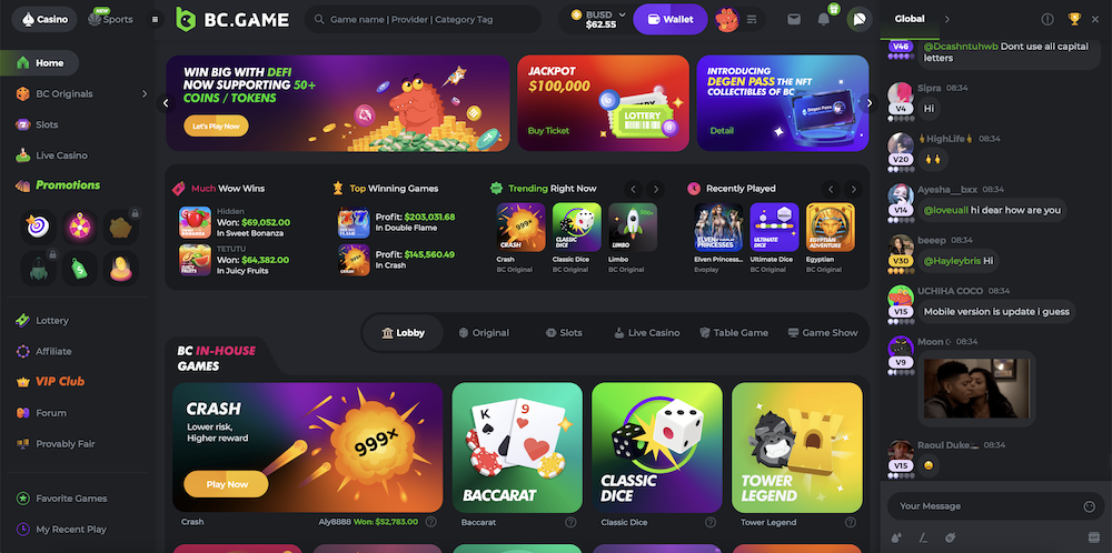 Exploring the Excitement of BC.Game Slots